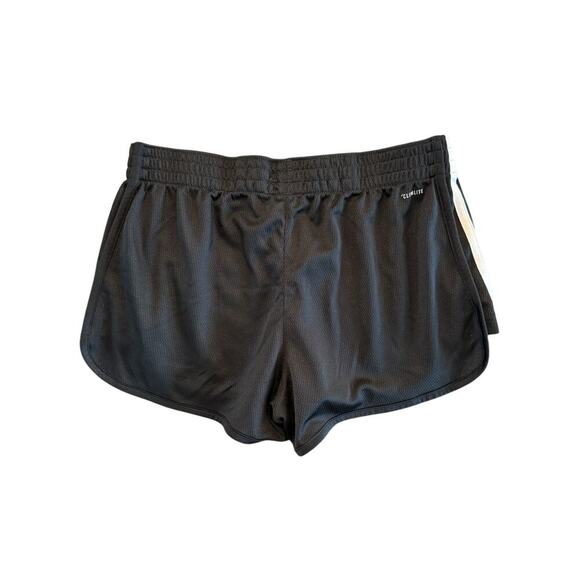 Adidas Women Size Small Shorts Training Athletic 3-Striped Black Workout Running - Picture 6 of 9